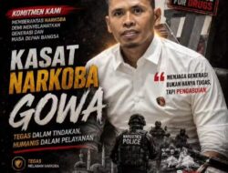 Satresnarkoba Polres Gowa Tegaskan Komitmen “Zero Tolerance for Drugs” demi Selamatkan Generasi Muda
