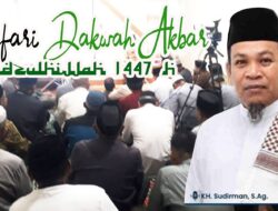Gelar Safari Dakwah Akbar  TI,  Dimulai Senin 1 Dzulhijjah