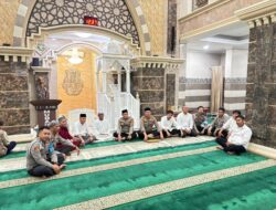 Polres Pelabuhan Makassar Silaturahmi ke Pengurus Masjid Mubarak, Perkuat Sinergi Jaga Kamtibmas