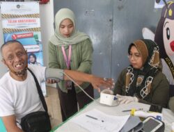 Gelar Kegiatan Bakti Sosial, Lapas Perempuan Sungguminasa  Lakukan Pemeriksaan Kesehatan Gratis