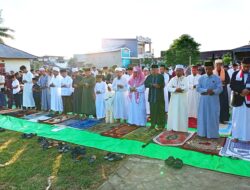 Salat Idul Adha di Lapangan BSP Samata Gowa DIpadati Jamaah