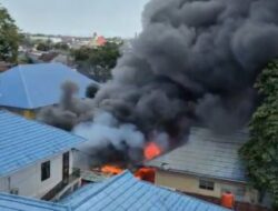 Gedung IPSRS dan Radiologi RSUD Syekh Yusuf Terbakar