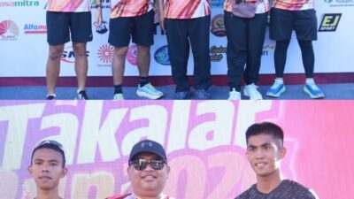 Bupati Takalar Meriahkan Takalar Run 2026, 1.200 Peserta Ramaikan Hari Bhayangkara ke-80