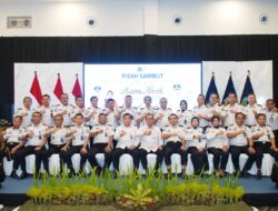 Estafet Kepemimpinan Kanwil Ditjenpas Sulsel, Kalapas Narkotika Sungguminasa Hadiri Pisah Sambut Kakanwil