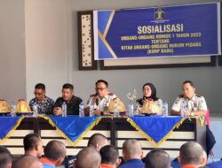 Bekali WBP dengan Pengetahuan Hukum, Lapas Narkotika Sungguminasa Gandeng Penyuluh Hukum Sosialisasi KUHP Baru