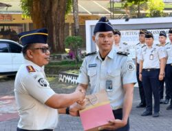 Lapas Narkotika Sungguminasa Gelar Pelepasan Pegawai Pindah Tugas, Kalapas Apresiasi Dedikasi Yang Telah Ditunjukkan