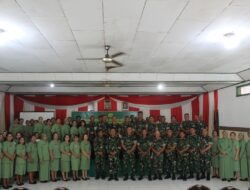 Bangun Karakter Prajurit Berintegritas, Kodam XIII/Merdeka Gelar Pembinaan Mental dan Kejuangan di Kodim 1310/ Bitung