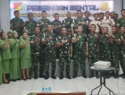 Perkuat Fondasi Moral,Ideologi dan Keimanan kepada Tuhan Yang maha Esa Bintaljarahdam XIII/Merdeka Bekali Prajurit Hadapi Tantangan Global