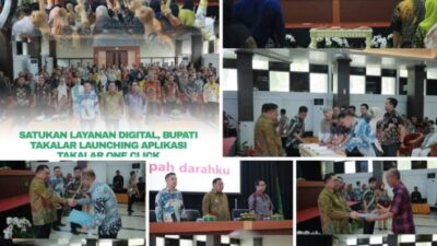 Bupati Takalar Luncurkan Aplikasi Takalar One Click