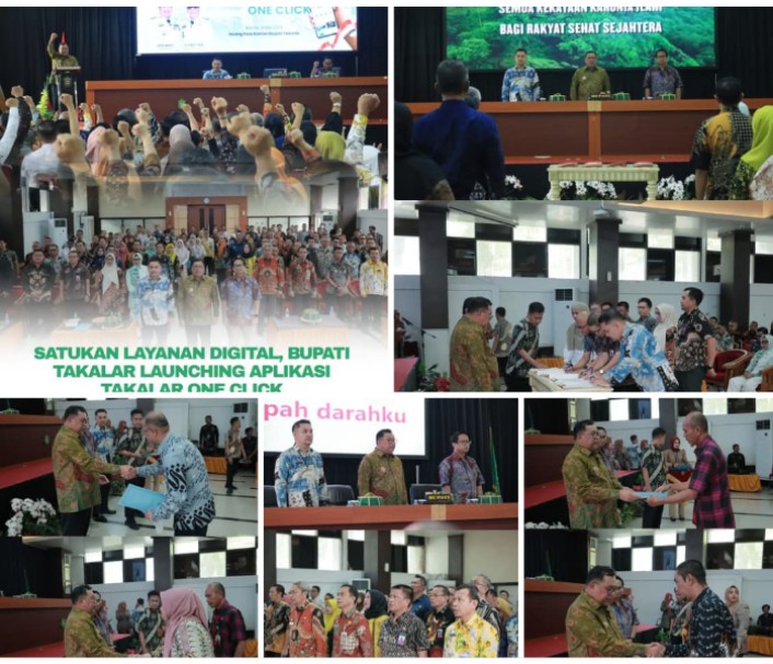 Bupati Takalar Luncurkan Aplikasi Takalar One Click