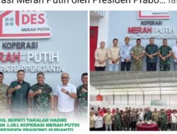 Wakil Bupati Takalar Hadiri Peresmian Secara Virtual 1.061 Koperasi Merah Putih oleh Presiden Prabowo Subianto