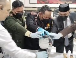 Seberat 1 Kg Sabu Dimusnahkan Di Aula Polres Jeneponto