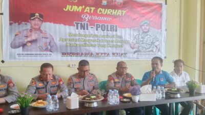 Jumat Curhat Jadi Wadah Warga Kelurahan Mampu, Sampaikan Keluhan dan Masukan kepada Polri