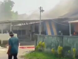 Enam Rumah di Asrama Militer Rindam 14 Hasanuddin Terbakar, Diduga Akibat Korsleting Listrik