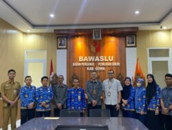 Inspektorat Provinsi Sulawesi Selatan Koordinasikan Permintaan Data Dugaan Pelanggaran Netralitas ASN kepada Bawaslu Kabupaten Gowa