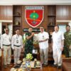 Perkuat Sinergi dan Kemitraan, Kasdam XIV/Hsn Terima Kunjungan Silaturahmi Komisaris Utama Pegadaian di Makodam