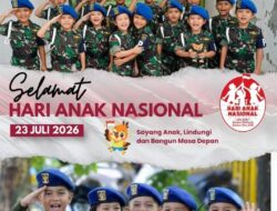Denpom XIV/4 Makassar Peringati Hari Anak Nasional 2026, Tegaskan Komitmen Membangun Generasi Berkarakter