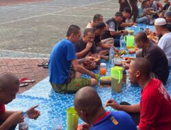 Konsisten Jalankan Puasa Sunnah, WBP Lapas Narkotika Sungguminasa Berbuka Puasa Bersama sebagai Bagian Pembinaan Kepribadian