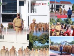 Bupati Takalar Tekankan Disiplin dan Budaya Kerja Cepat Saat Pimpin Apel Gabungan ASN