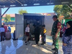 Kawal Program Pemerintah, Babinsa Koramil 1409-05/Pallangga Kelurahan Tetebatu Pantau Penyaluran Makan Bergizi Gratis di SD Inpres Biringkaloro