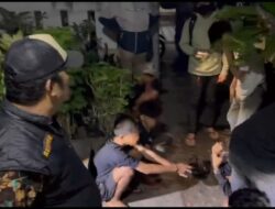 Resmob Polsek Rappocini Amankan Pemuda Bawa Anak Panah Busur Dan 9 Orang Saat Pesta Miras