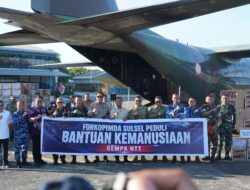 Kodam XIV/Hasanuddin Kirim 2.212 paket Bantuan Kemanusiaan untuk Korban Gempa NTT