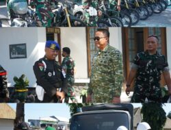Kodim 1409/Gowa Bersama Subdenpom XIV/1-1 Takalar Gelar Pemeriksaan Berkala Surat Kendaraan