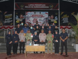 Lapas Perempuan Sungguminasa Gelar Sidak Blok Hunian, Wujudkan Komitmen Bebas Narkoba dan Barang Terlarang