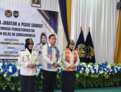 Kakanwil Ditjenpas Sulsel Hadiri Sertijab Kalapas Perempuan, Tekankan 3 Amanah Utama