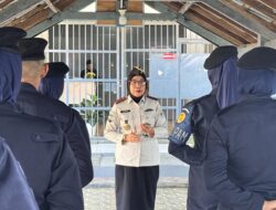Pimpin Apel Perdana, Kalapas Perempuan Sungguminasa Tekankan Integritas dan Penguatan Keamanan