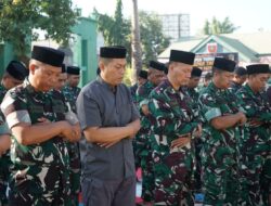 Wujud Ikhtiar dan Taqwa, Kodim 1409/Gowa Gelar Sholat Istisqa dan Do’a Bersama