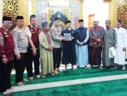 Ketua DKM Nurul Khalifah, Sambut Safari Subuh Kapolresta Gowa