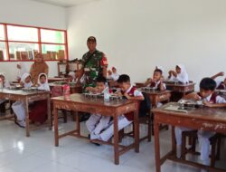Babinsa Dampingi Penyaluran 3.120 Paket Gizi Sehat di Yayasan Simpul Hatana Paramma di Maccinibaji