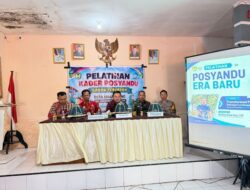 Hadiri Pelatihan Kader Posyandu Garda Terdepan, Perkuat Peran Posyandu Sebagai Ujung Tombak Kesehatan Masyarakat