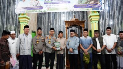 Safari Subuh Kamtibmas, Kapolresta dan Wabup Gowa Ajak Warga Perkuat Silaturahmi