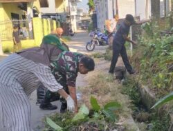 Sinergi TNI, Mahasiswa KKN UIN, dan Warga Gowa Bersatu Wujudkan Lingkungan Bersih Lewat Karya Bakti