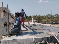 Jembatan Beton Pabbundukang Gowa Segera Rampung Berkat Kolaborasi TNI-Masyarakat Sudah Mencapai 78%