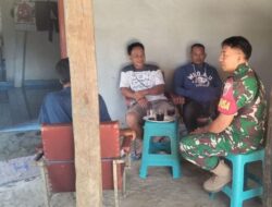 Babinsa Jipang Gelar Komsos Bersama Warga Dusun Soreang