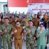 Meriahkan HUT TNI ke-81, Kodim 1409/Gowa Gelar Bazar dan Bakti Kesehatan Berbasis Vicon